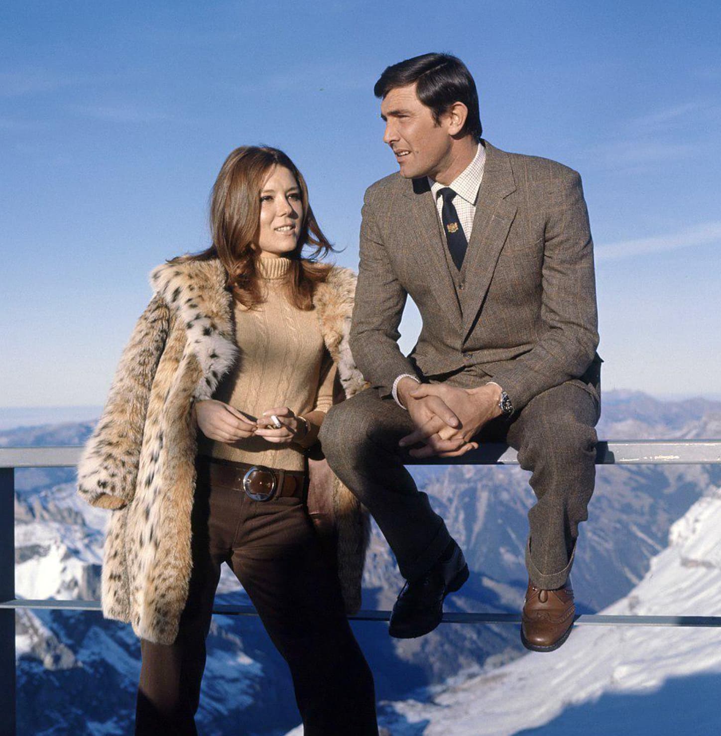 george lazenby diana rigg - 20